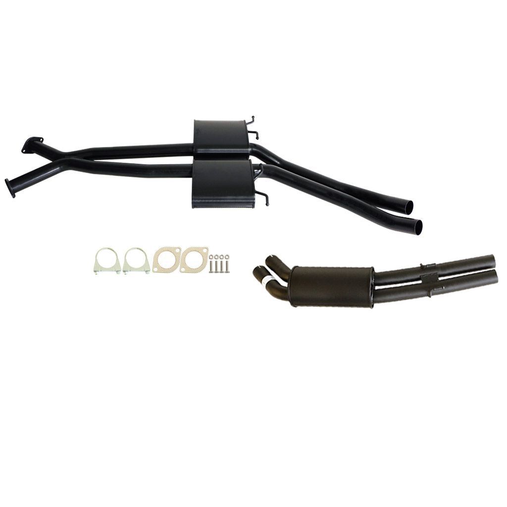 ESA | Twin 2.5" Catback Exhaust Front & Rear Mufflers | Holden Statesman WH WK WL V8 5.7L 6.0L | ST133-135