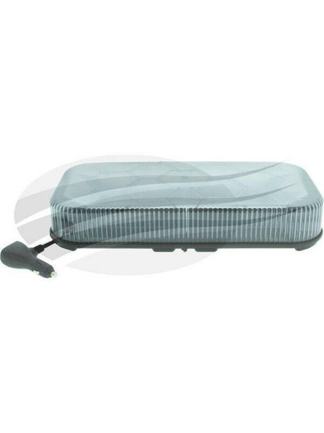 Jaylec - LED Amber Mini Lightbar 10-30 Volts Magnetic Mount Clear Lens 20