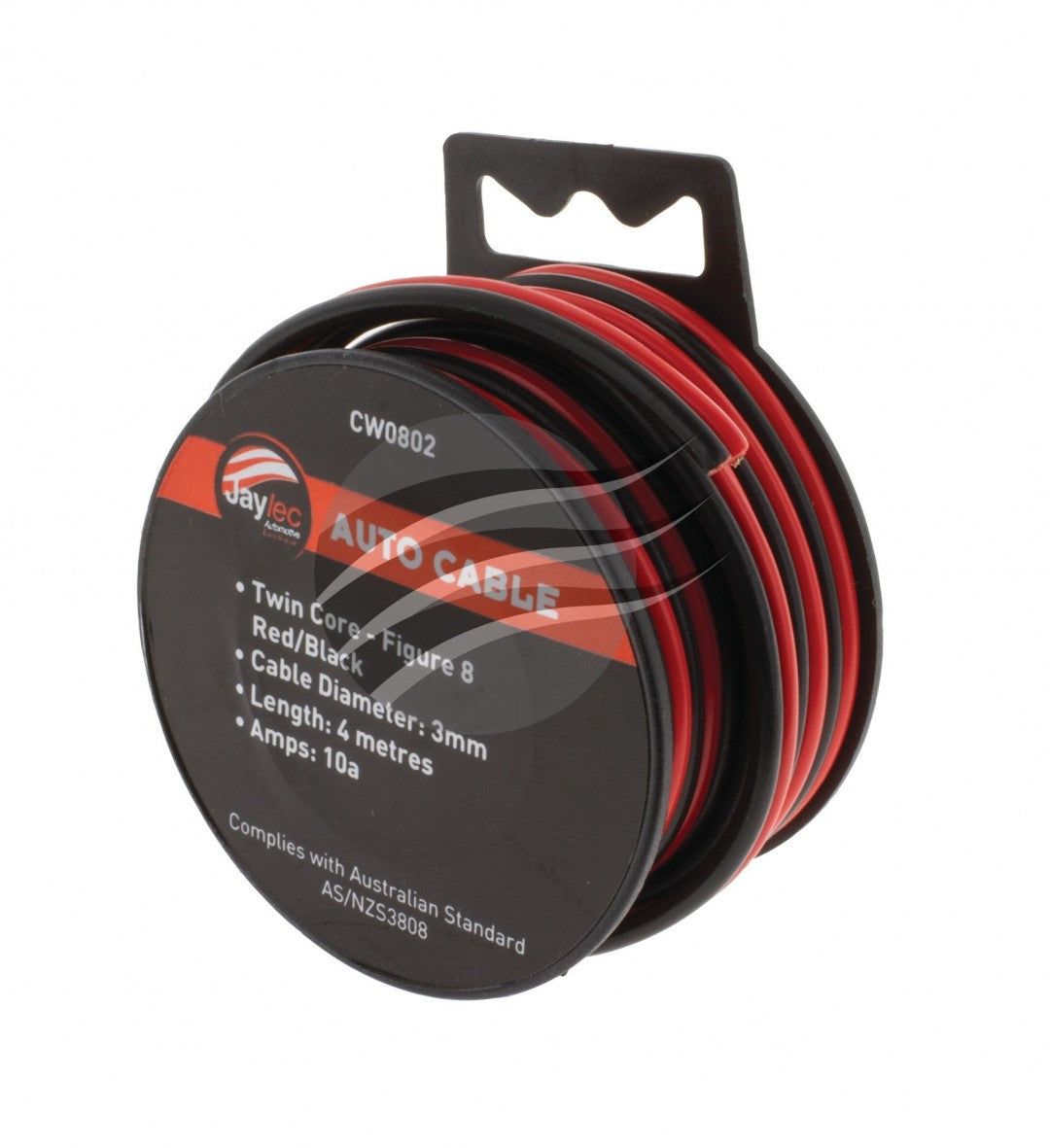Jaylec - 3mm Speaker Cable Red Black 4 Metres