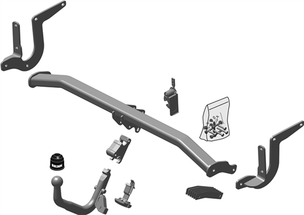 BRINK | European Horizontal Detachable Towbar | Peugeot 308 SW T9 2014–2019 | BR-573700