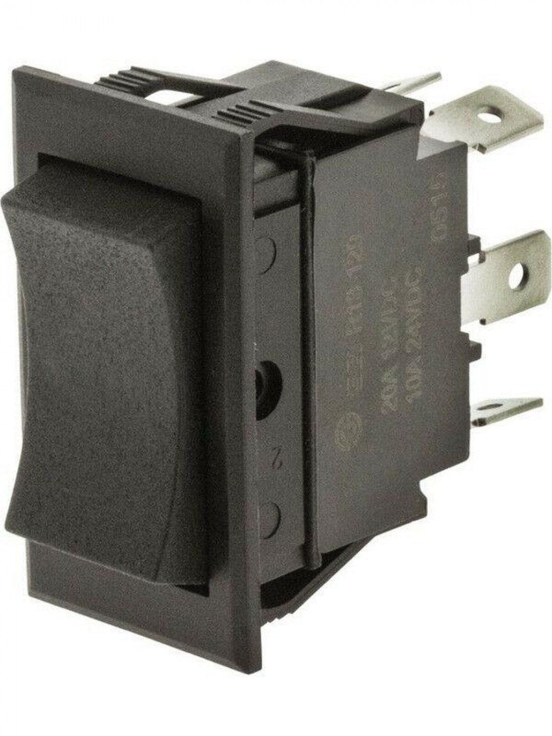 Jaylec - Switch Rocker Mon On/Off/Monon 12/24 Volts 25 Amps @ 12 Volts 12.5 Amps @24 Volts