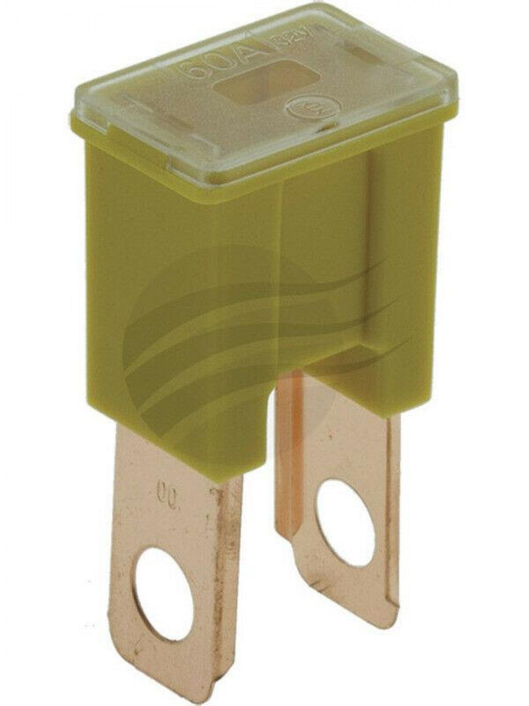 Jaylec - Male Fusible Link 60 Amps Straight Yellow Pack Of 1