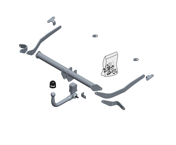 BRINK | Detachable Towbar | Peugeot Partner K9 2018–ON | BR-660600
