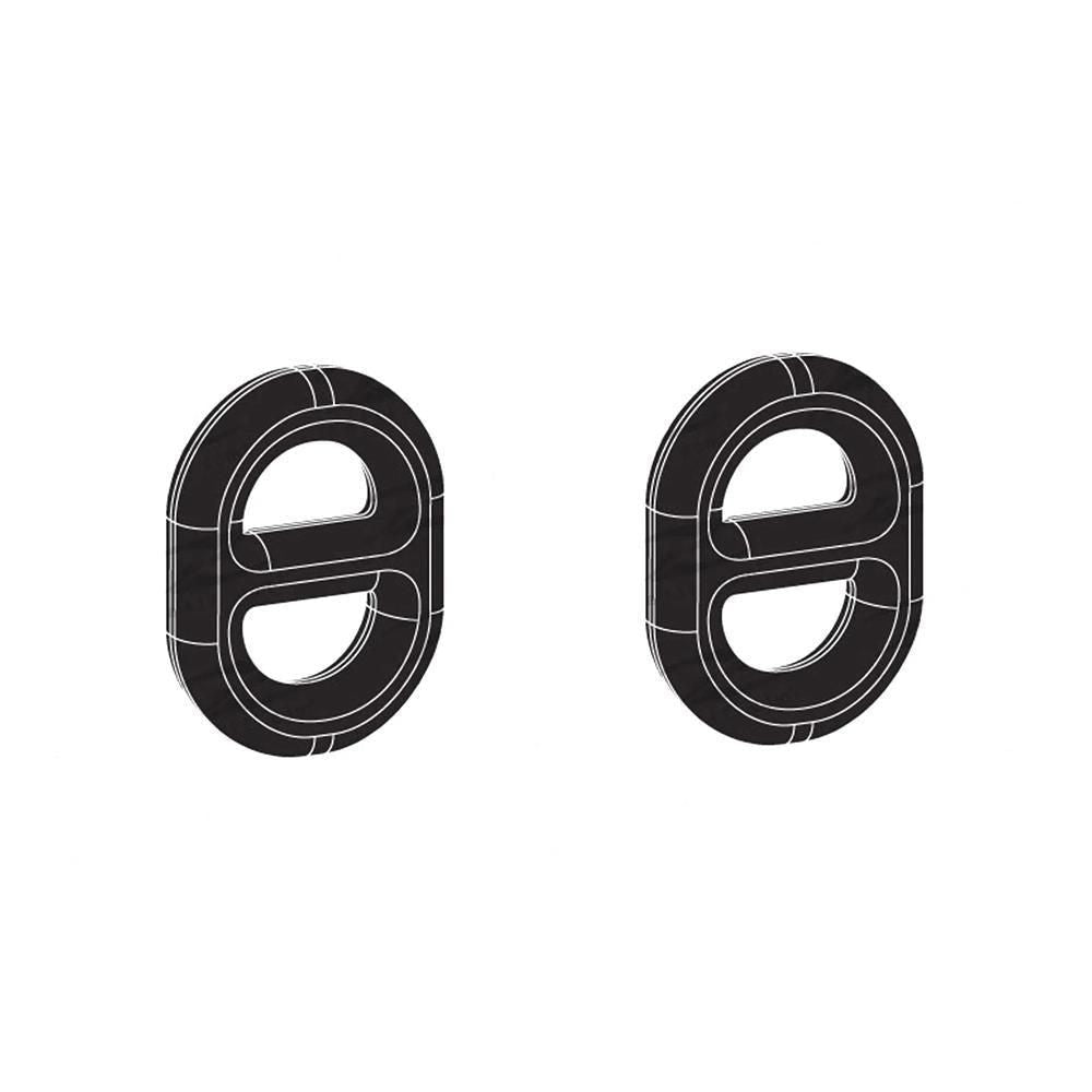 Exhaust Rubber - 2 X Holden Commodore VB VC VH VK VL Figure 8 Exhaust Hanger Rubber Mounts