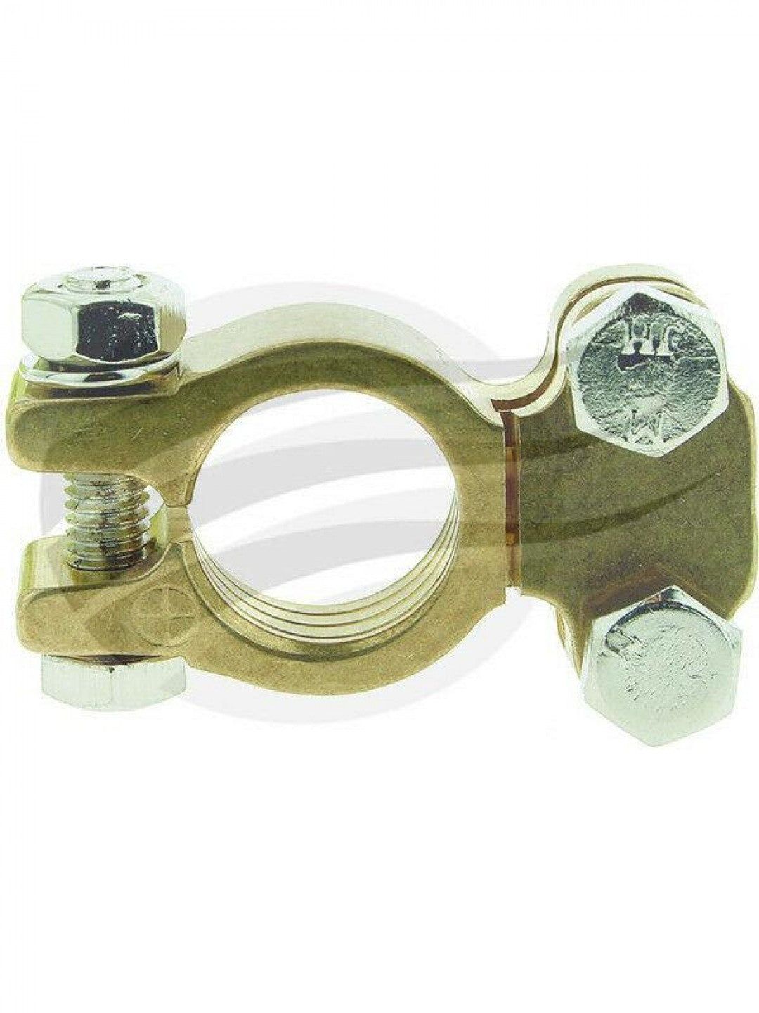 Jaylec - Battery Terminal Pos 1 BS Saddle Type Solid Brass Bt611-P1