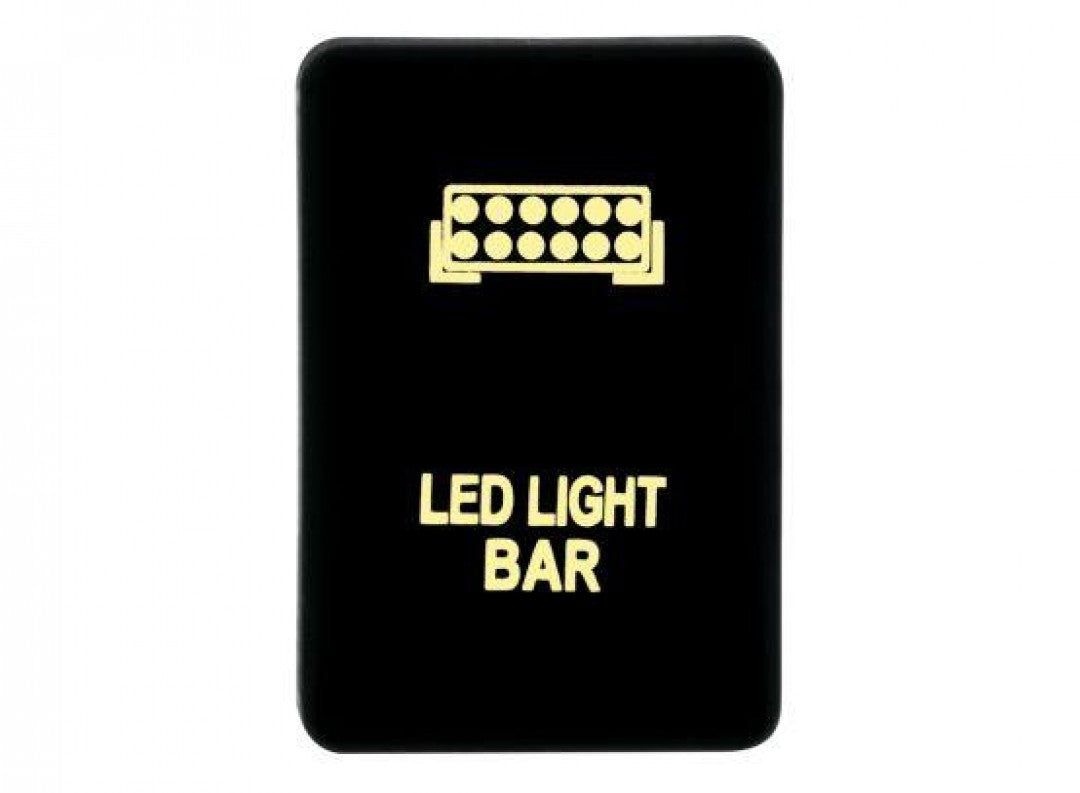 Hulk 4X4 - SWITCH PUSH BUTTON ON / OFF OE RPL 12V LIGHTBAR AMBR ILLUM