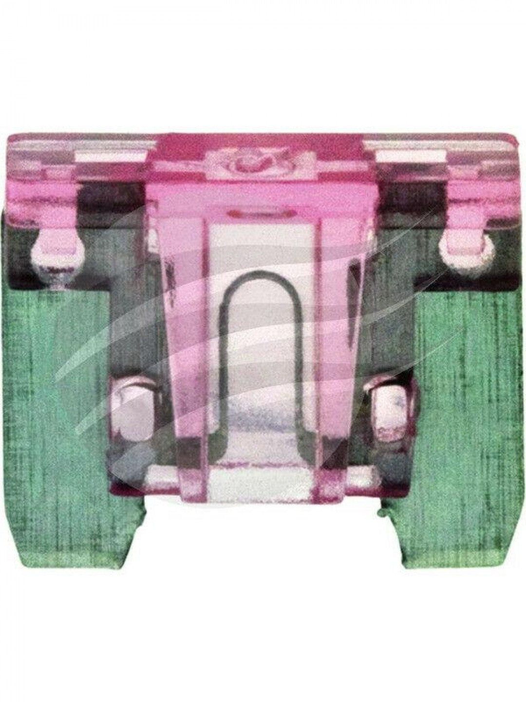 Jaylec - Pack Of 10 Low Profile Mini Fuse 4 Amps Pink 58 Volts