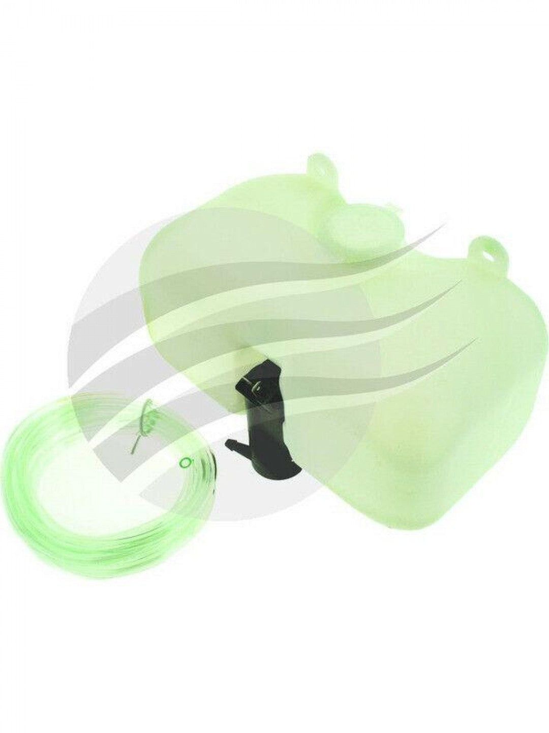 Jaylec - Washer Bottle Universal 12 Volts Horizontal 1.45L Kit w/ Bottle Pump