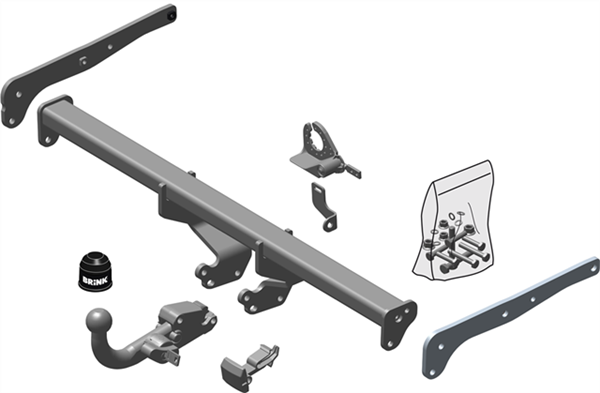 BRINK | Detachable Towbar | Suzuki Vitara LY 2023–ON | BR-659200