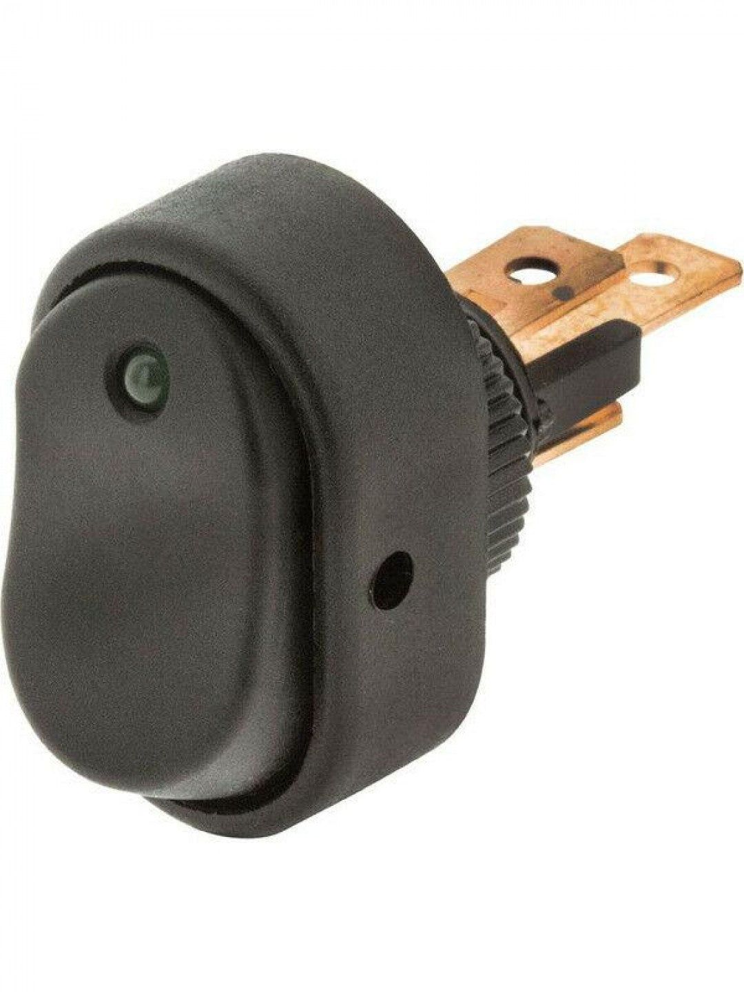 Jaylec - Switch Rocker On Off Green 12/24 Volts 30 Amps