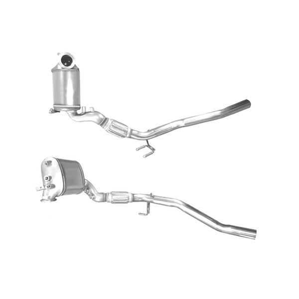 Euromax Diesel Particulate Filter Audi A3 VW Caddy Passat Jetta 1.9L/2.0L TDI - 11051C