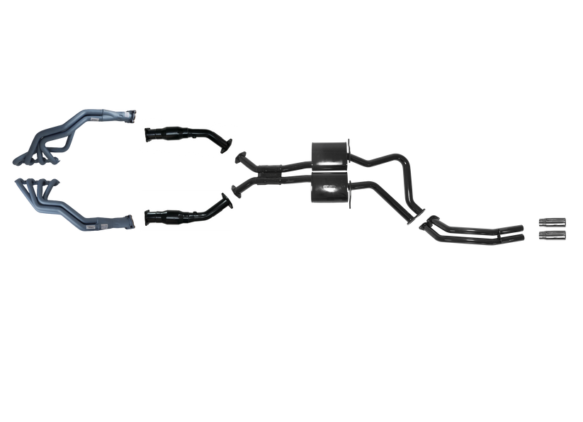 Pacemaker - Holden VZ 6.0L 8 Cylinder Wagon 1 3/4" Tuned Headers 2 1/2 Inch System With Rear Pipe Only