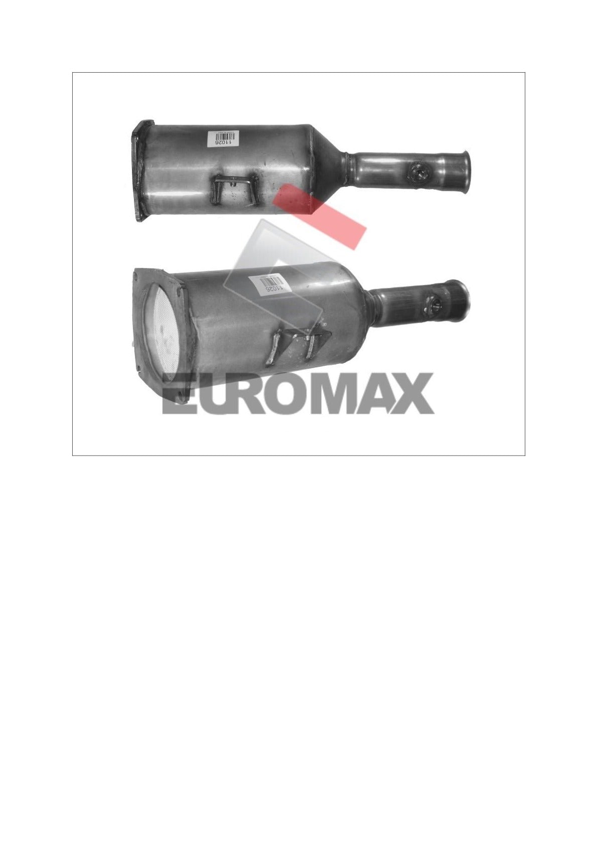 DPF Kit for Fiat Scudo 2.0L – Euromax Diesel Particulate Filter