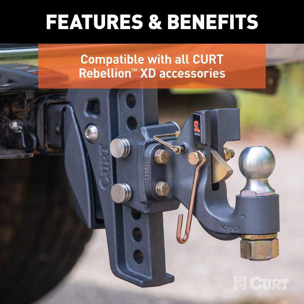 CURT | Replacement Rebellion XD Accessory Mount Pins | 2-Pack | 45976-85