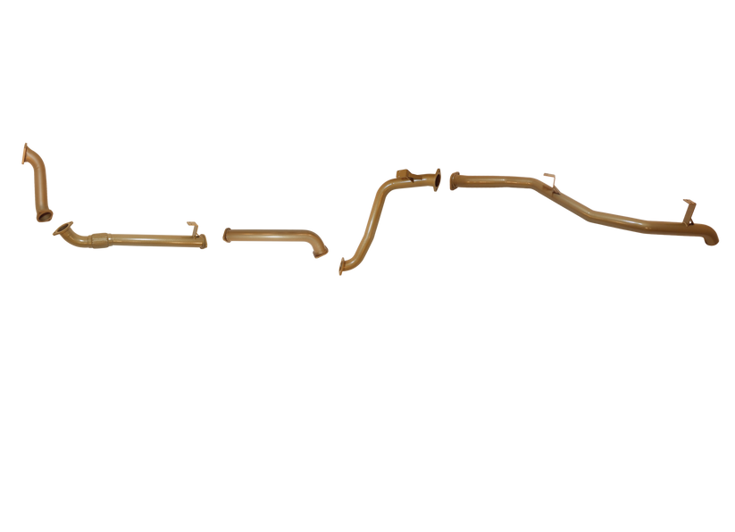 Pacemaker King Brown | 3" Exhaust Kit (Rear Pipe Only) | Toyota Landcruiser 78 Series Troopy 4.2L TD 2001-2007 | KB12005-XXXX