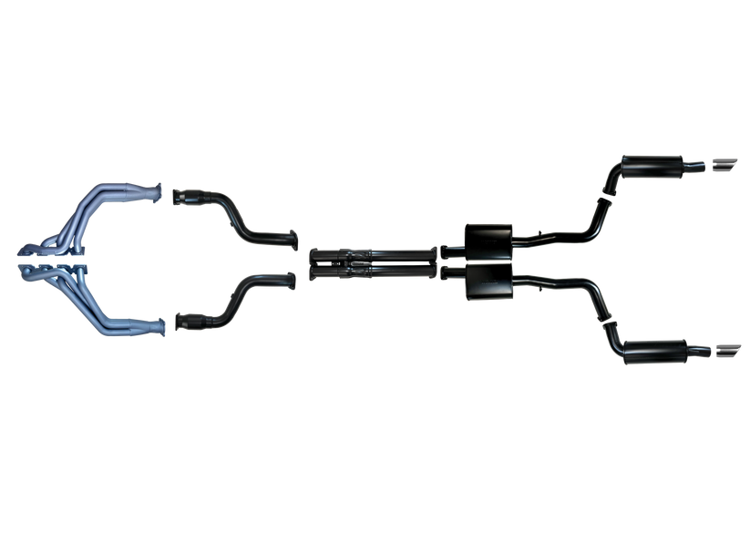 Pacemaker 3" Ceramic Exhaust & Headers for Chrysler 300C SRT 6.4L Hemi V8 2012–2022 - PP2634-53