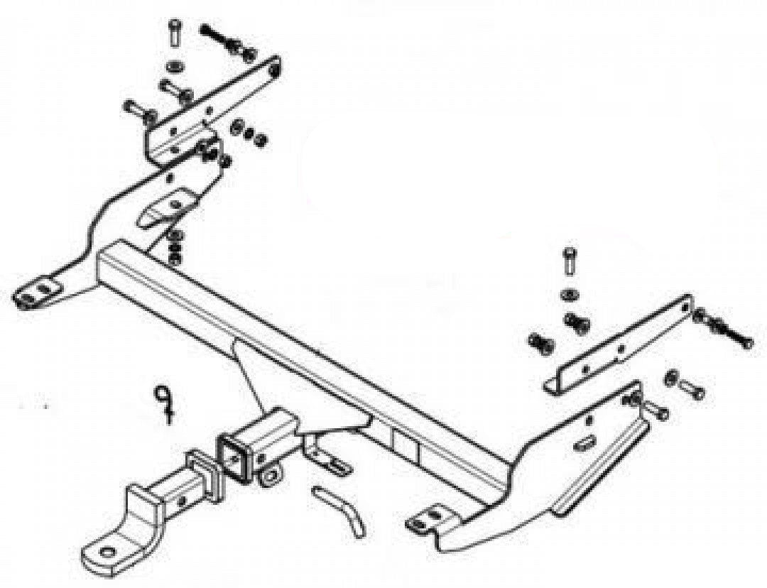 Trailboss - Towbar To Suit Great Wall SA2202 Dual Cab Ute (QTGW002L)