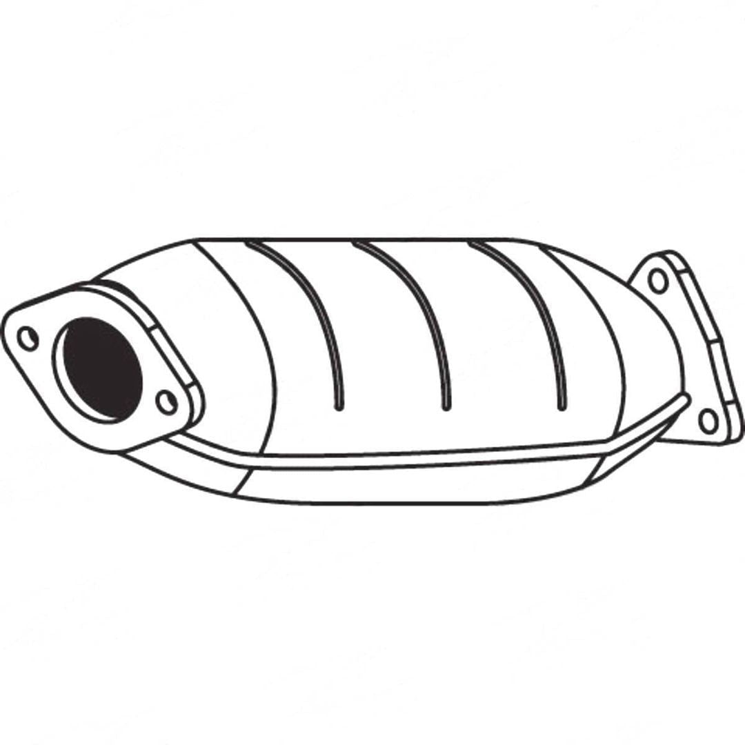 Standard Catalytic Converter - Honda Civic EP EU EV (1999 - 2000) Hatchback (2.0L) Cata…
