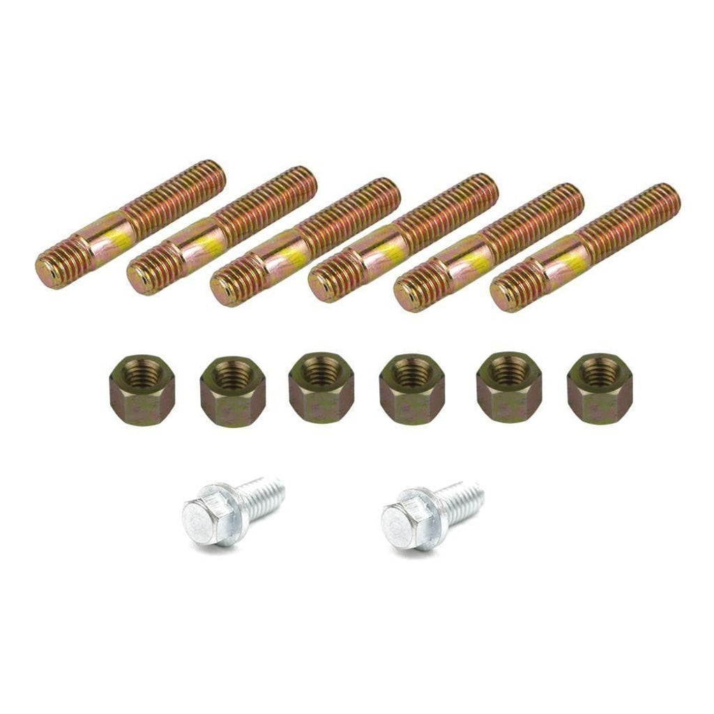 Exhaust Bolt - Universal, 3/8" UNC x 1", 7/16" Hex, Hi-Tensile