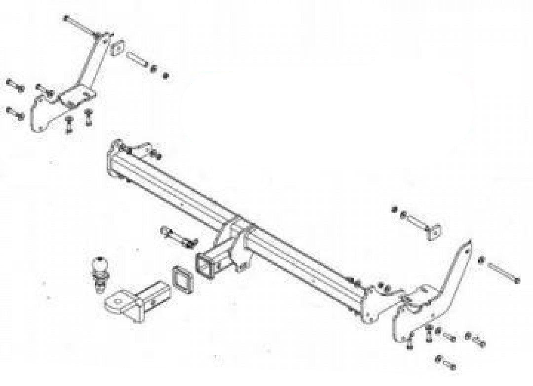 Trailboss - Towbar Suited For LDV G10 Van SV7C/SV7A 5D (2015 Onwards)