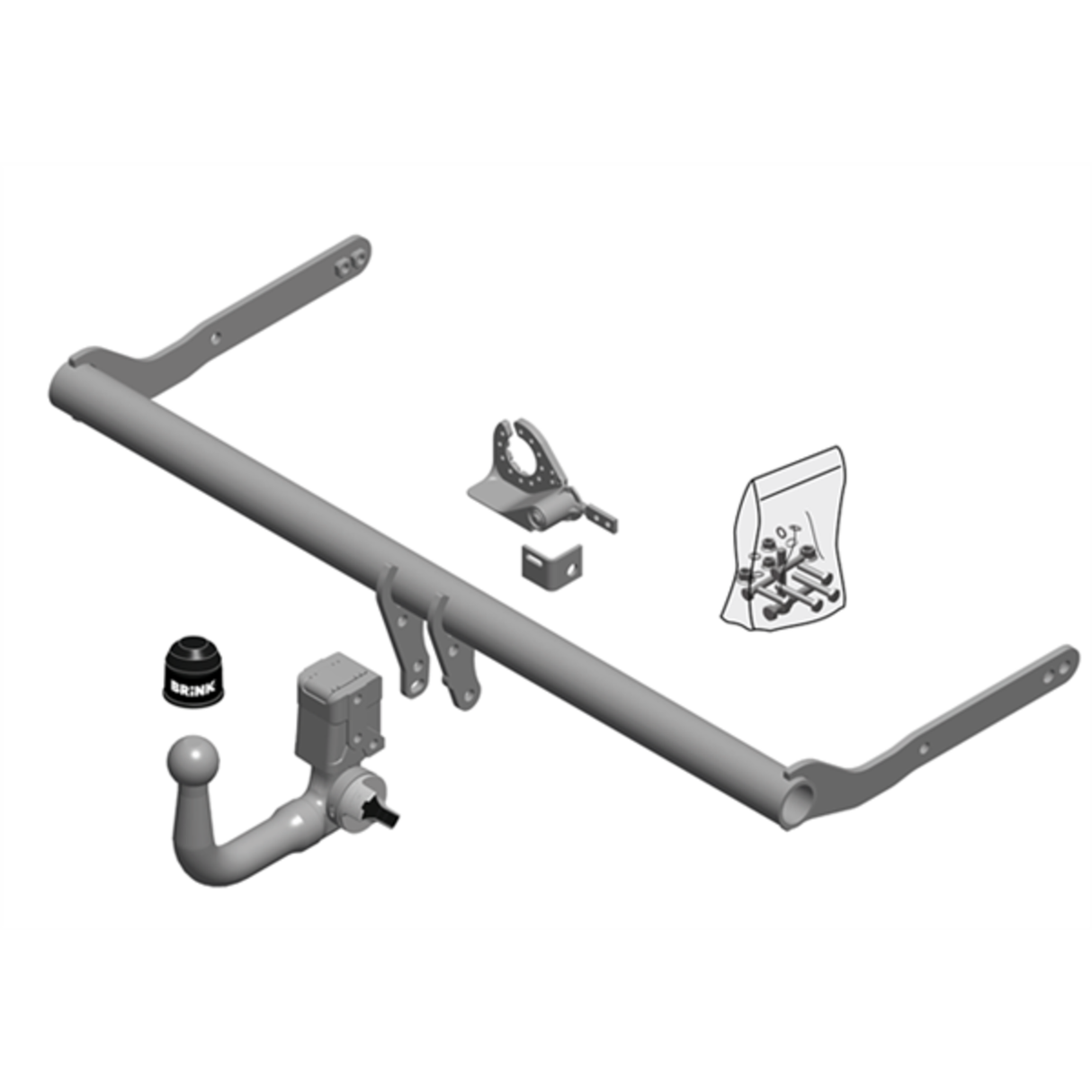 BRINK | Detachable Towbar | Skoda Fabia NJ Hatch & Wagon 2014–2022 | BR-662700