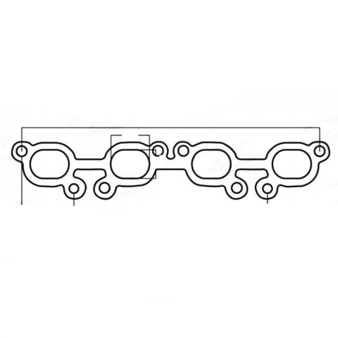 Nissan Pulsar N14 & N15, NX B13, SR20DE, 2.0L Graphite - Exhaust Manifold Gasket