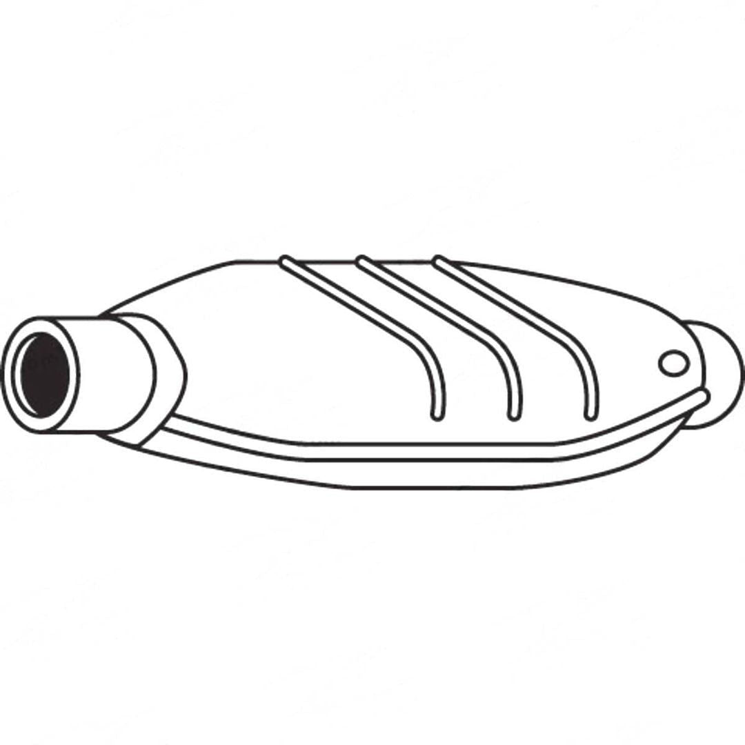 Standard Catalytic Converter - Jeep Grand Cherokee Z (1994 - 1999) Wagon (4.0L) Catalyt…