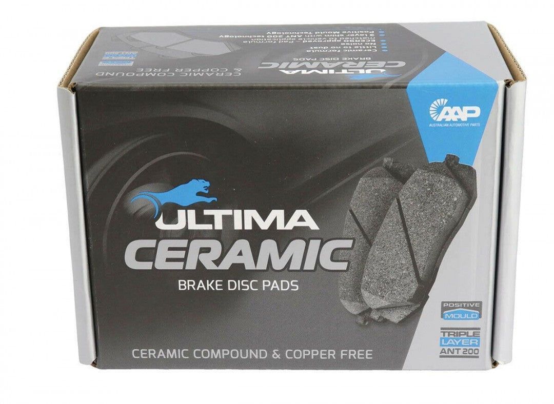 Ultima | Ceramic Rear Brake Pad Set (4 Pads) | Jeep Cherokee KJ KK V6 2001–2013 | DB2163C