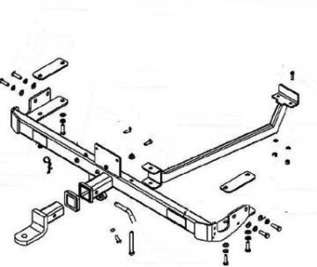Trailboss - Towbar Suited For Mitsubishi Grandis BA (2004 - 2010)