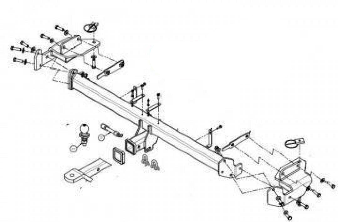Trailboss - Towbar Suited For Hyundai Tucson SUV TL3 ACTIVEX/ELITE/GO/HIGHLANDE…