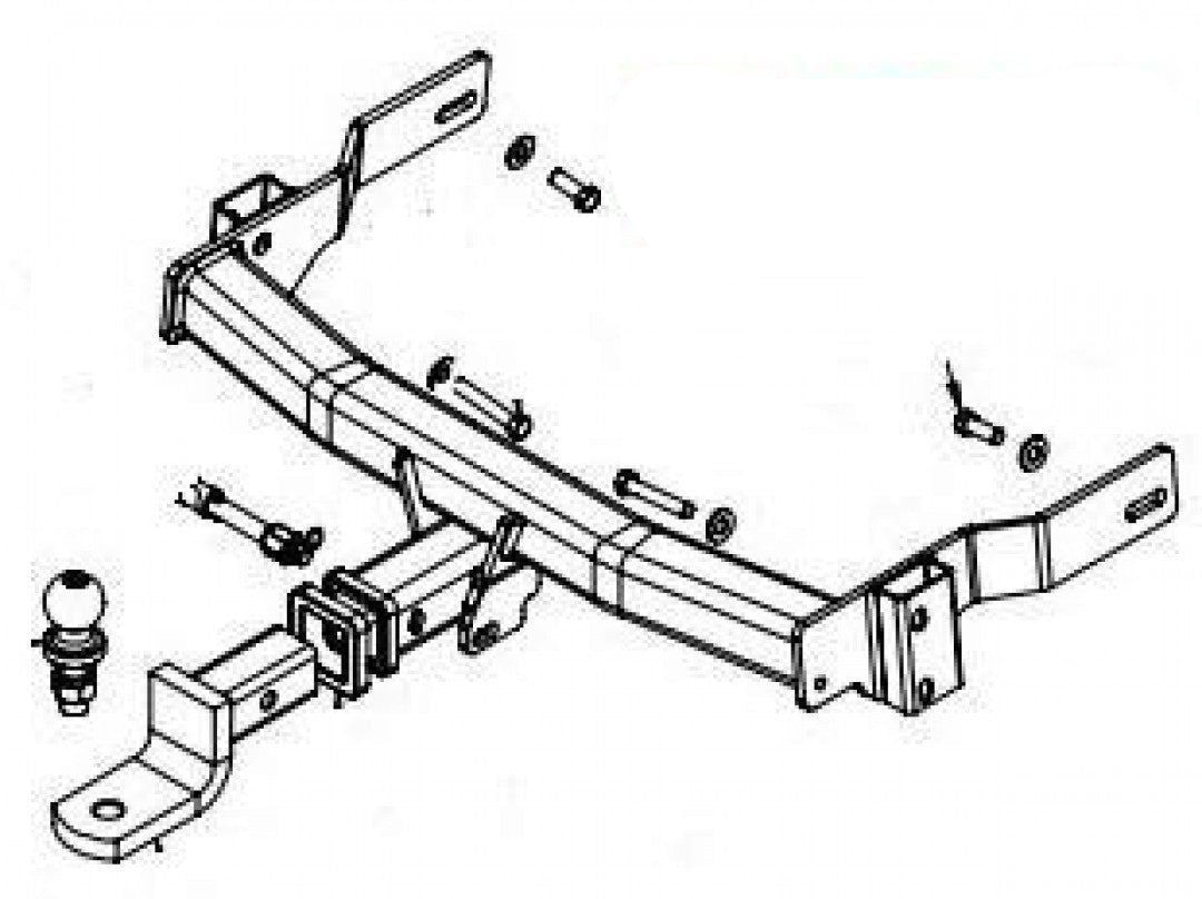 Trailboss - Towbar Suited For Holden Captiva 5 Seater (2006 Onwards)
