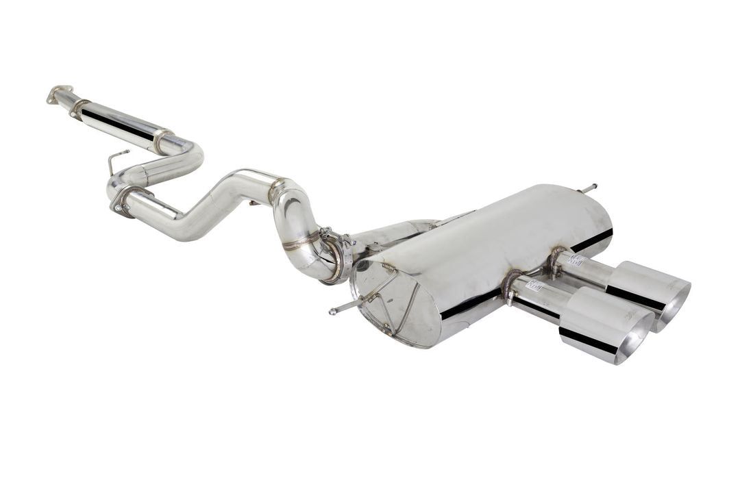 XForce | 3" Varex Cat Back Exhaust System Dual 4" Tips | Ford Focus ST LW 2.0L 2012–2016 | ES-FST16-VMK-CBS