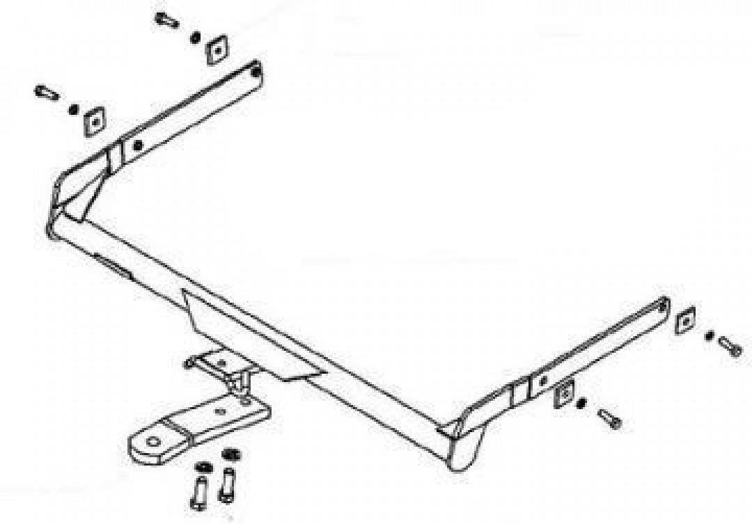 Trailboss - Towbar Suited For Ford Kuga SUV (2012 - 2013)