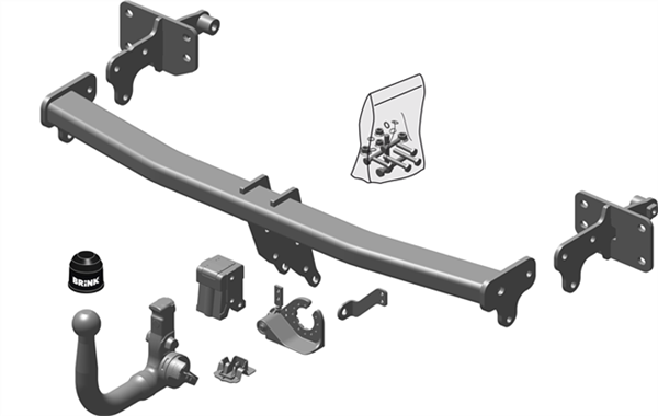 BRINK | Detachable Towbar | Mercedes-Benz E-Class W213 S213 2016–ON | BR-617700
