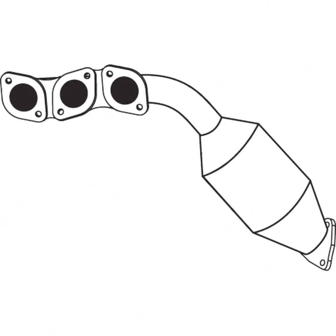 Redback Enviro Catalytic Converter - Toyota Prado 90 Series (1996 - 2003) Wagon (3.4L) Cataly…