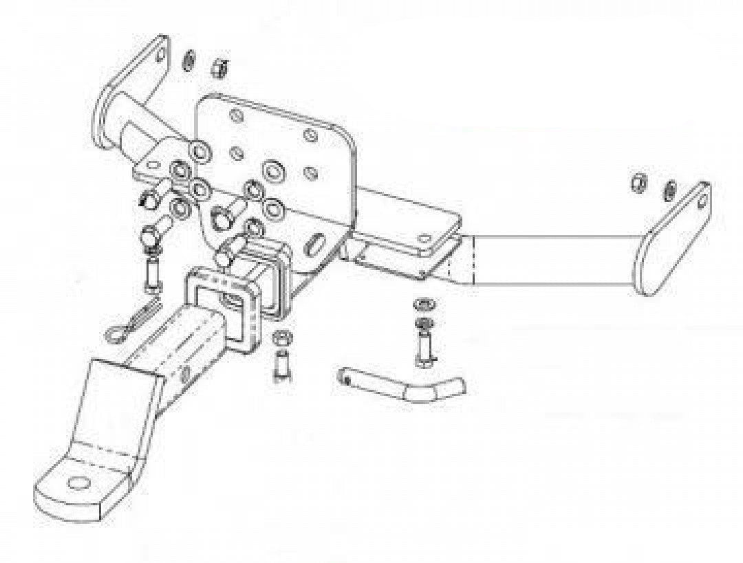 Trailboss - Towbar Suited For Rover Defender Wagon 110 (2007 Onwards)