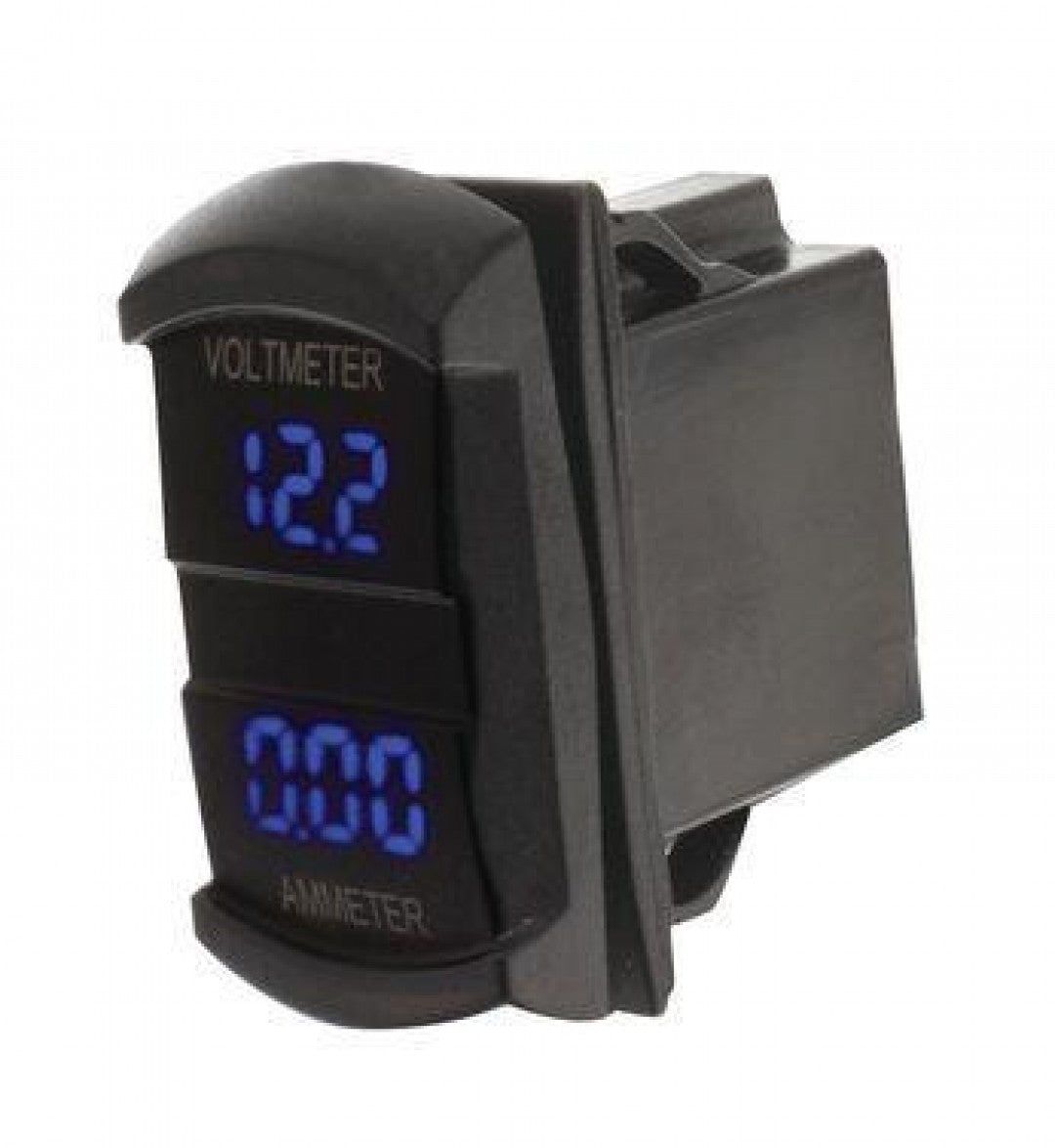 Hulk 4X4 - SWITCH SIZE VOLTMETER & AMMETER 5-30v & 0-10a BLUE LED