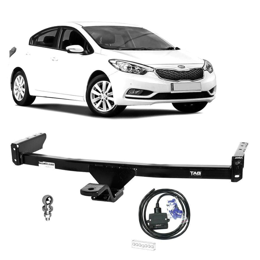 TAG | Standard Duty Towbar & Universal Wiring Kit | KIA Cerato YD Sedan 2013–2018 | T2K618-K301