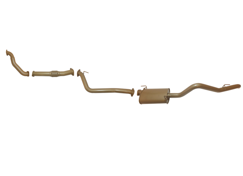 King Brown - Isuzu DMAX 3L TD July 10 to July 2012 - Single 3" Kit