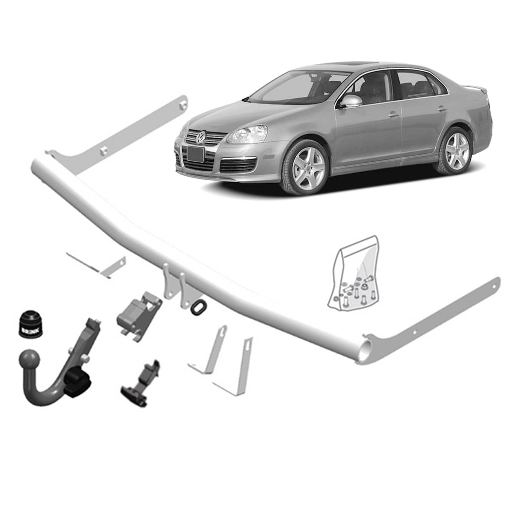 Brink | Detachable European Towbar | Volkswagen Jetta 1K2 Sedan 2005–2010 | BR-450300