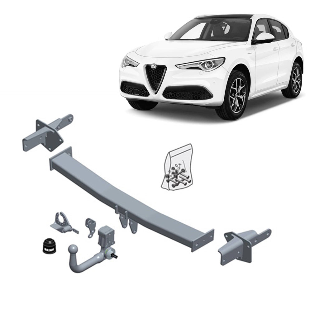 BRINK | Detachable Towbar | Alfa Romeo Stelvio 949 2016–ON | BR-632800