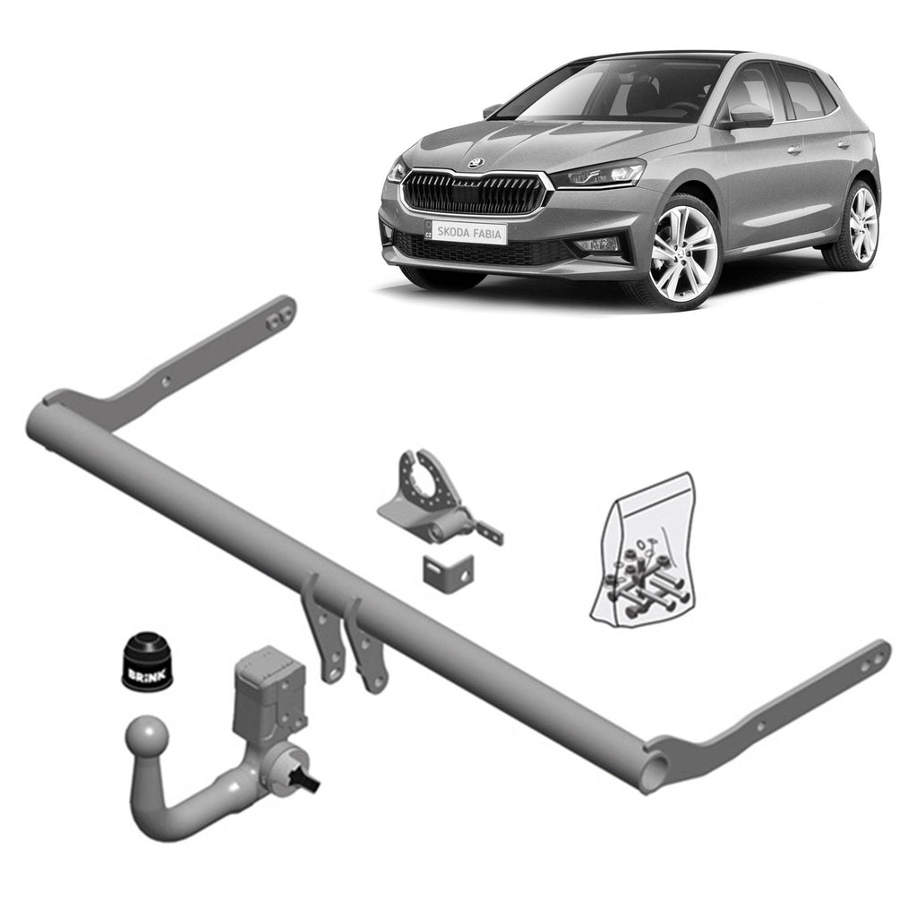 BRINK | Detachable Towbar | Skoda Fabia NJ Hatch & Wagon 2014–2022 | BR-662700