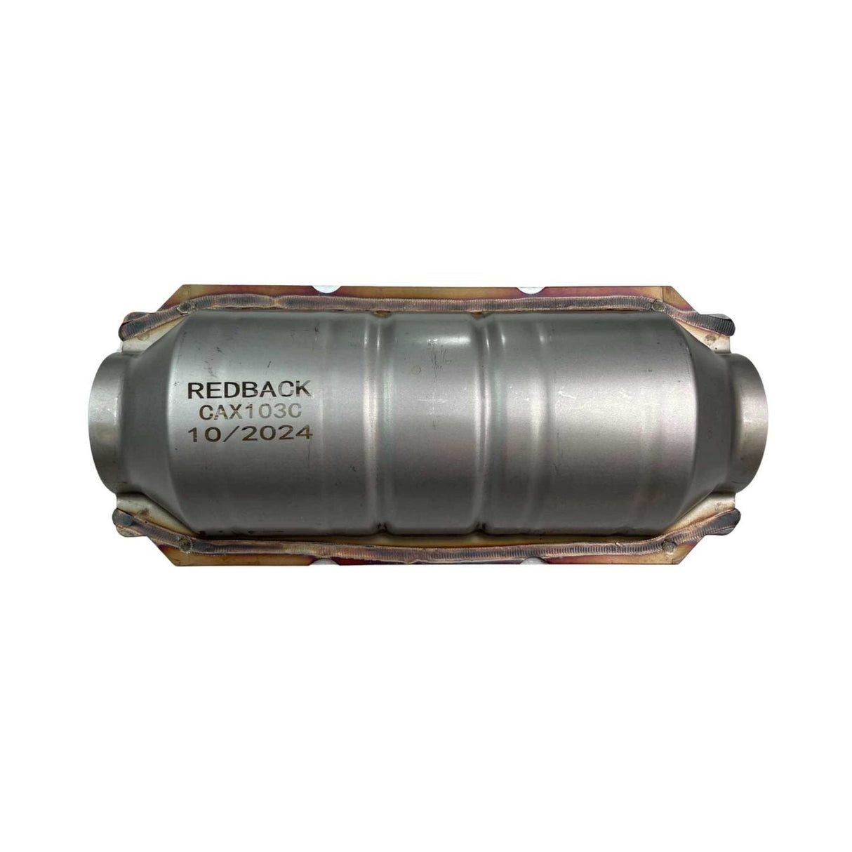 Redback - Euro 6 Catalytic Converter 2.25" inlet Centre O2 Sensor 280mm Long 600 CPSI