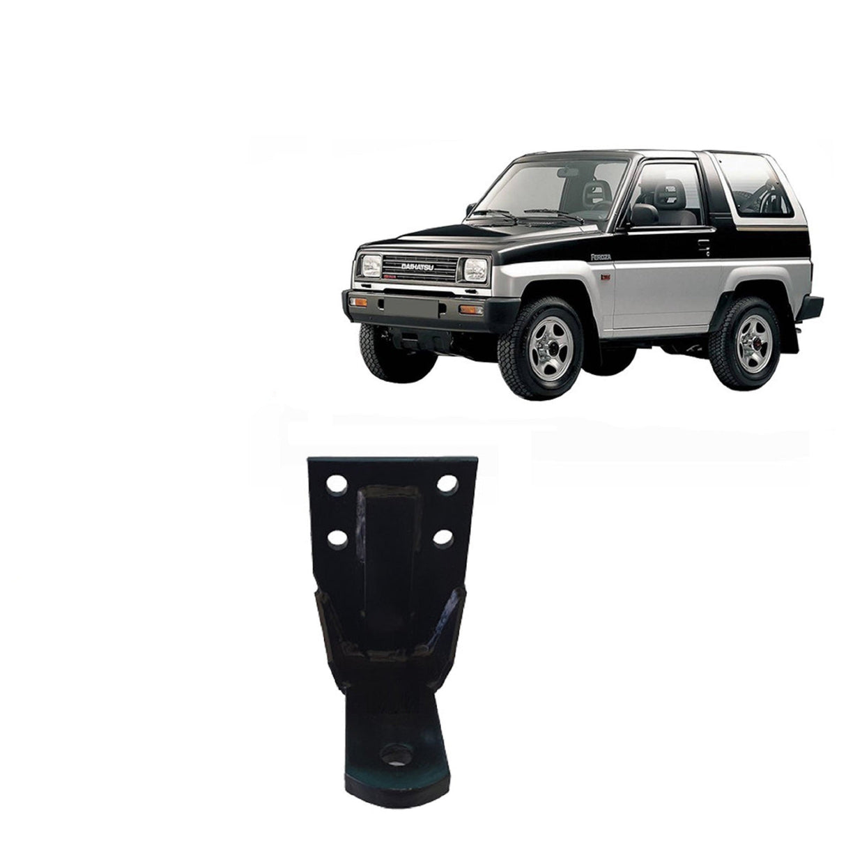 BTA | Light Duty Towbar | Daihatsu Feroza Rocky 1983–2000 | Capacity 1000kg | CHR030S