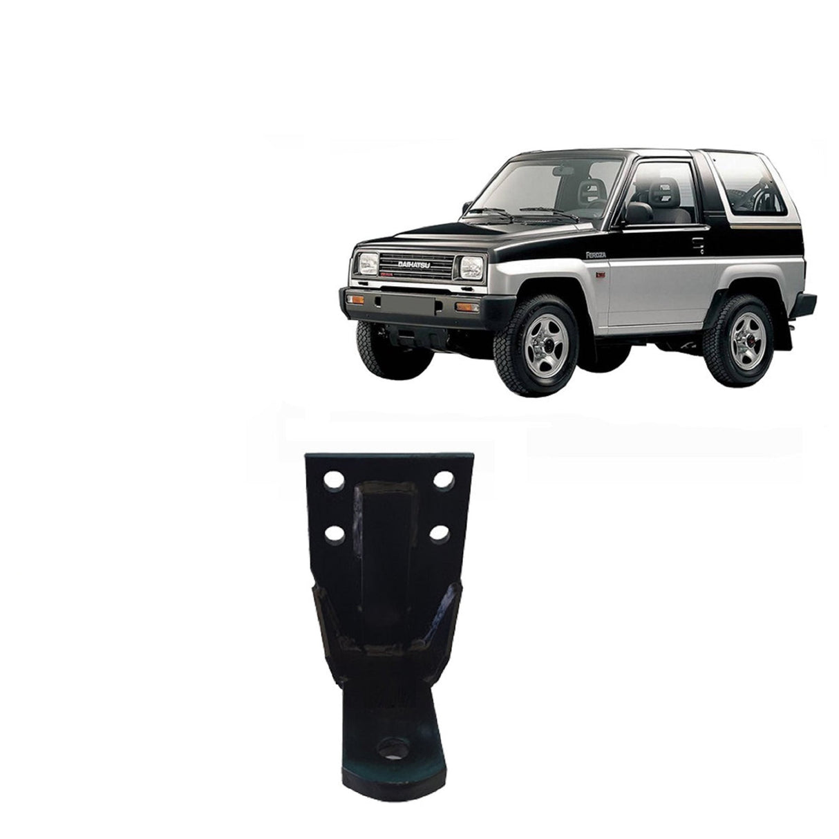 BTA | Light Duty Towbar | Daihatsu Feroza Rocky 1983–2000 | Capacity 1000kg | CHR030S