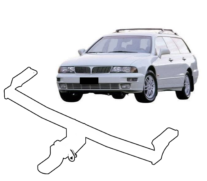 BTA | Light Duty Towbar | Mitsubishi Verada KE-KL 1997–2005 | Capacity 1500kg | CHR052V