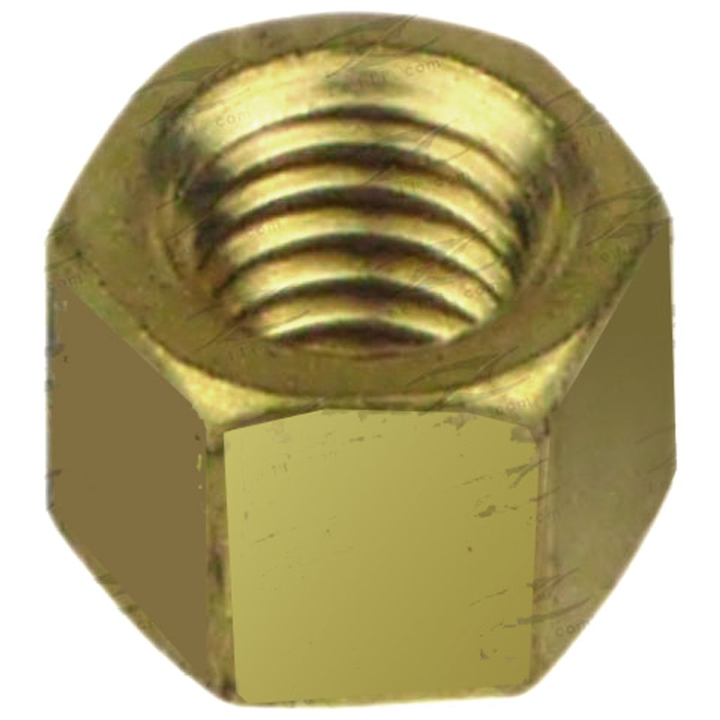 Exhaust Nut (Brass) - DATSUN, M8 X 1.25, Hex 12.7mm, L 10mm