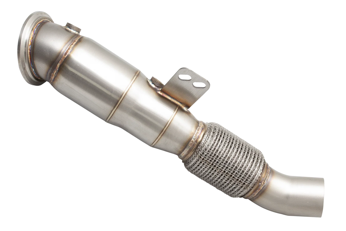 XForce | 4" to 3 3/8" Catted Down Pipe | Toyota Supra GR & BMW B58 2016–2025 | E2B58KITB