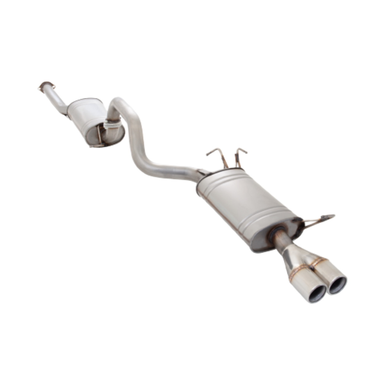 XForce | 2.5" Cat Back Exhaust | Ford Falcon BA BF Sedan XR6 4.0L 2002–2008 | E4-F5-02T-CBS