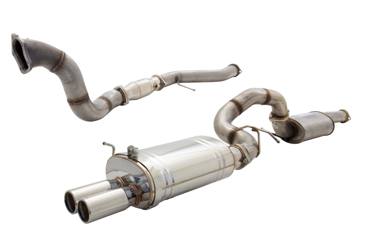 XForce | 4" to 3.5" Turbo Back Exhaust System | Ford Falcon BA BF XR6 Turbo Sedan 2002–2008 | E4-F6-02-B-TBS